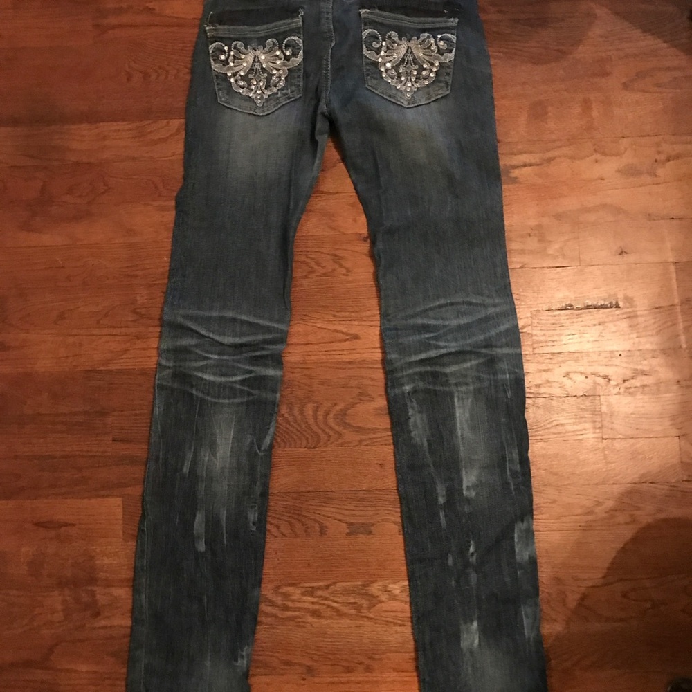 Size 9 Machine skinny jeans